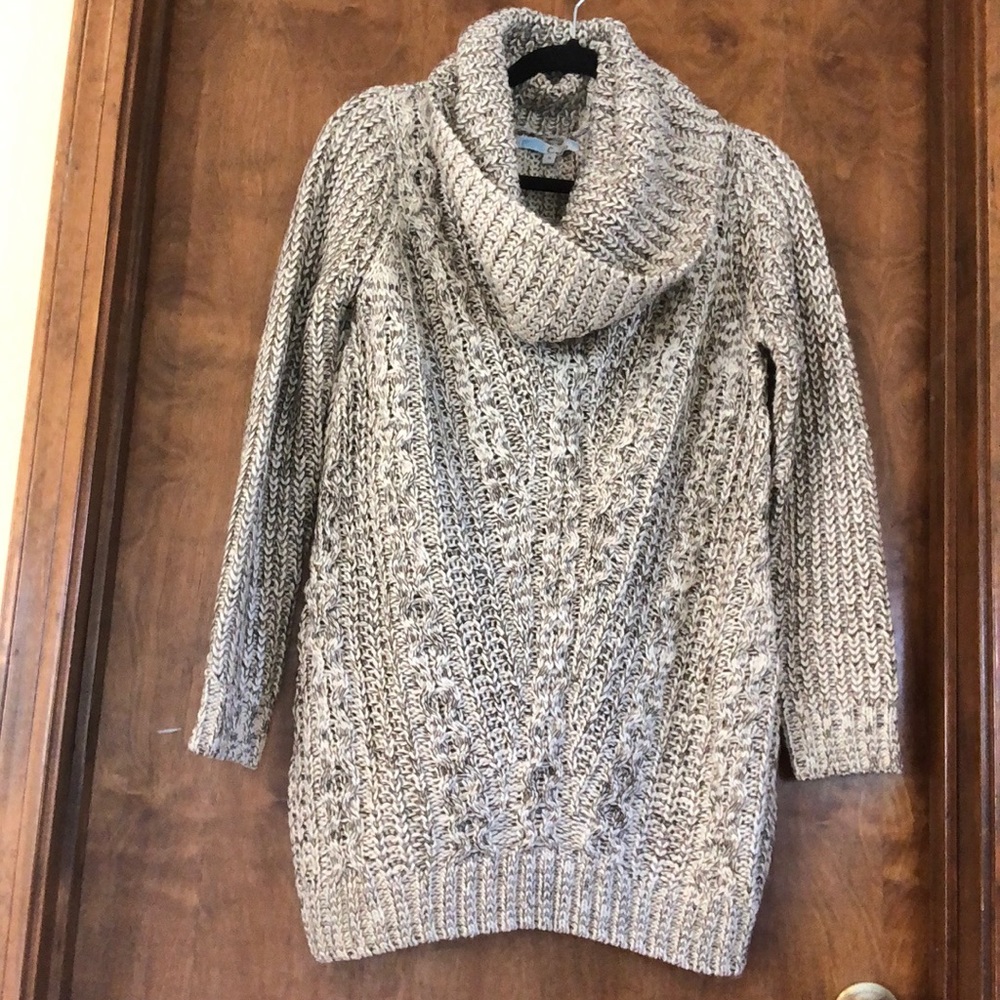 Cowl Neck Knit Sweater